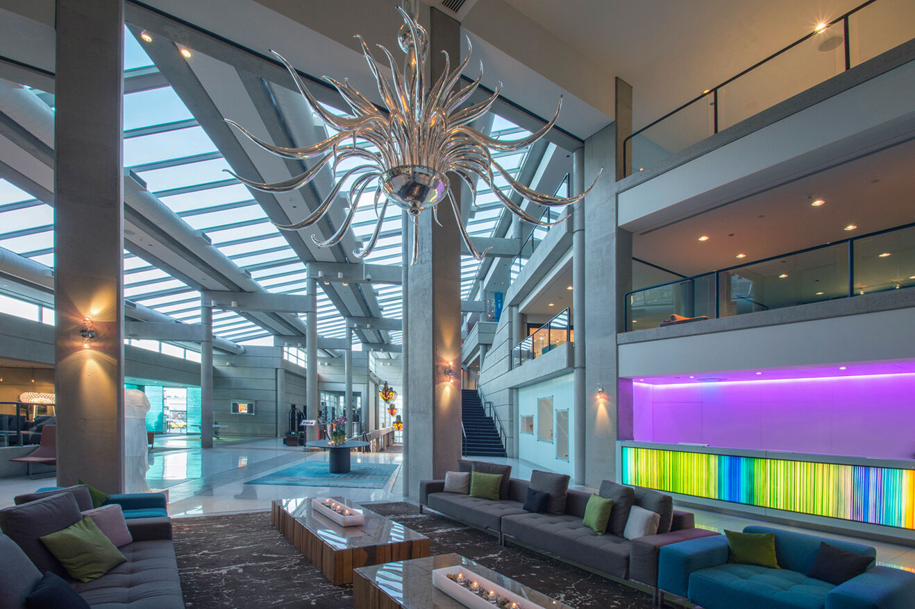 Hotel Murano Такома Экстерьер фото The lobby of the Renaissance Boston Harbor Hotel